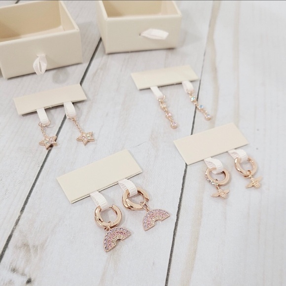 Olivia Burton Customizable Rose Gold Earring Set Earrings